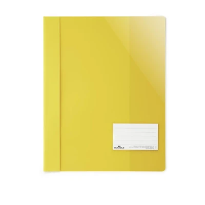 Afbeelding van Durable 269004 Zichtsnelhechtmap, geel, verpakking van 25 stuks
