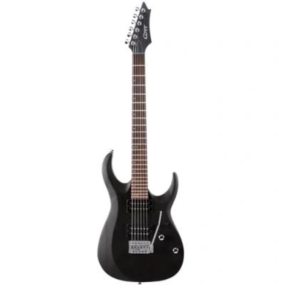 Afbeelding van CORT COX100OPBK Elektrische gitaar, X 100, Open Pore Black