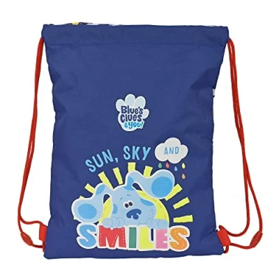 Afbeelding van Rugtas met Koordjes Blue&quot;;s Clues Marineblauw (26 x 34 1 cm)