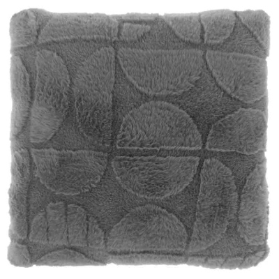 Afbeelding van Unique Living Kussenhoes Milan Dark Grey 45x45cm