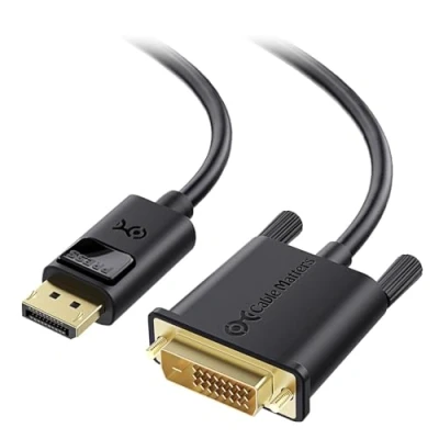 Afbeelding van Cable Matters DisplayPort naar DVI kabel (DP kabel) 2 m