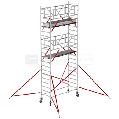 Afbeelding van Altrex Rolsteiger RS TOWER 51 PLUS SafeQuick L305xB90 7.20m werkhoogte Houten platform