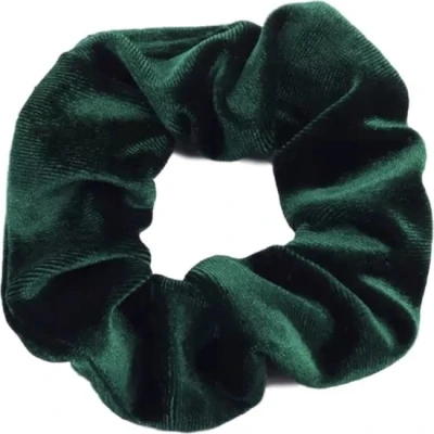 Afbeelding van Scrunchie Bosgroen Velvet