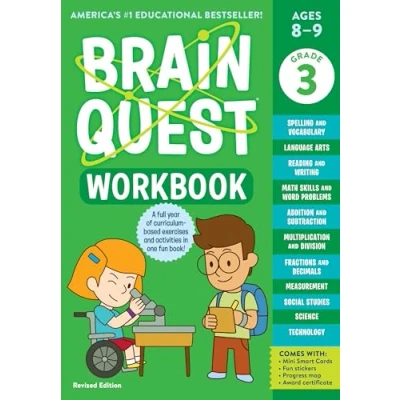 Afbeelding van Brain Quest Workbook: 3rd Grade Revised Edition