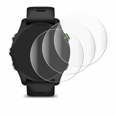 Afbeelding van Savvies Screenprotector voor Garmin Forerunner 255 / Music Folie Beschermfolie transparant volledig dekking (4 Stuks)
