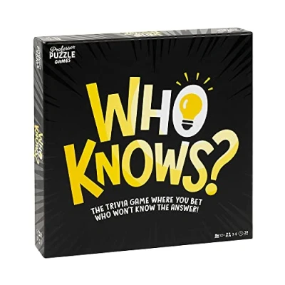 Afbeelding van Who Knows? Kaartspel Engelstalig Professor Puzzle