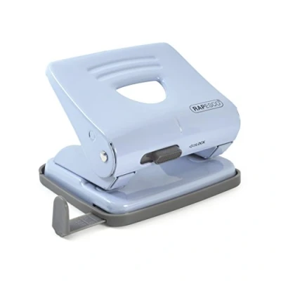 Afbeelding van Rapesco 1359 825 2 gaats Metalen Perforator, 25 Vel Nietcapaciteit, Poederblauw
