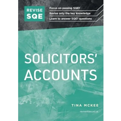 Afbeelding van Revise SQE Solicitors&#039; Accounts: SQE1 Revision Guide 2nd ed