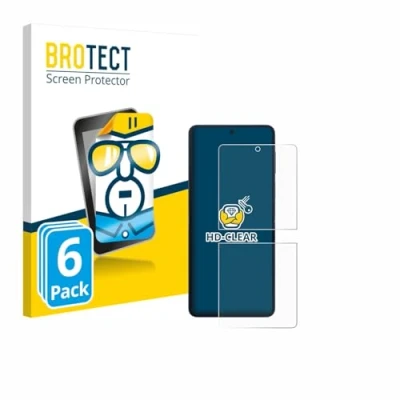 Afbeelding van BROTECT Screenprotector voor Samsung Galaxy Z Flip 7 Folie Beschermfolie transparant (6 Stuks)
