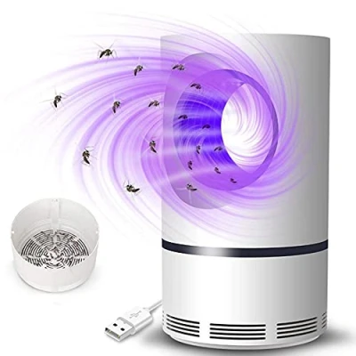 Afbeelding van muggen moordenaar indoor insect voor USB oplaadbare bug Zapper Fly LED Mosquito Killer Lantern Night Light slaapkamer, eetkamer