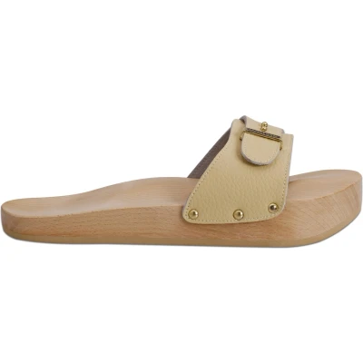 Afbeelding van Lanaform Dynastatic Sandal 37 Cream Slippers Afslanksandaal Vestevigend Effect Bestrijdt Cellulitis
