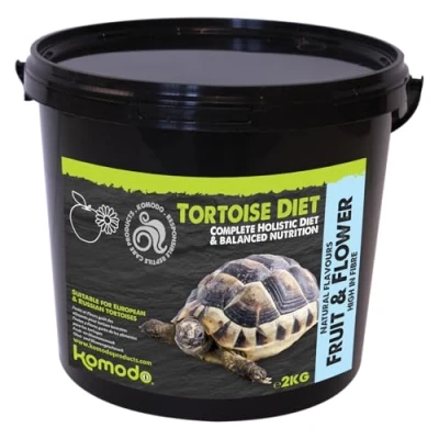 Afbeelding van Komodo Compleet Holistisch Schildpaddenvoer Fruit &amp; Bloemen 2kg, Gebalanceerd voeding voor Schildpadden, Natuurlijk