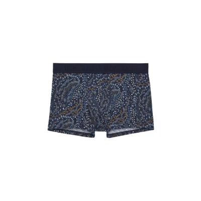 Afbeelding van HOM Retro Boxerbriefs, Heren, Maat: Small, Navy print