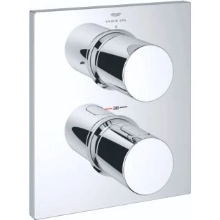 Afbeelding van Grohe grohtherm f opbouwdeel t met omstel 27618000
