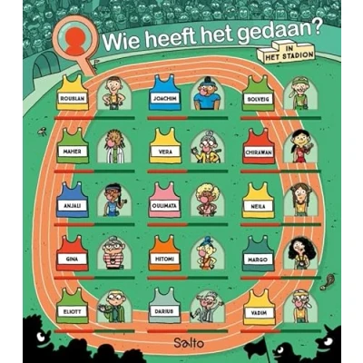 Afbeelding van Wie heeft het gedaan? In stadion (Hardback)
