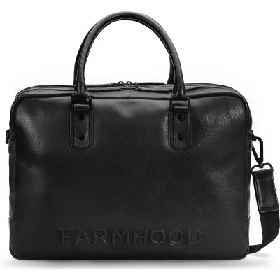 Afbeelding van Farmhood Memphis Koffer Leer 42 cm Laptop compartiment