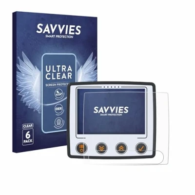 Afbeelding van Savvies Screenprotector voor Skytraxx 5 Mini Folie Beschermfolie transparant (6 Stuks)