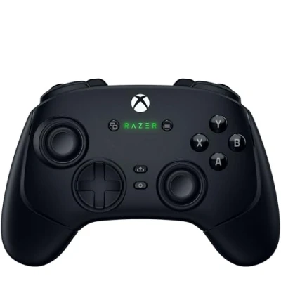 Afbeelding van Razer Wolverine V3 Pro Draadloze Esports Controller voor Xbox &amp; PC (Draadloze HyperSpeed, Mecha Tactiele Actie Knoppen, Anti drift Hall Effect analoge thumbsticks, haptische trillingen) Zwart