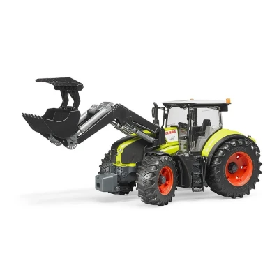 Afbeelding van Claas Axion 950 met voorlader van Bruder