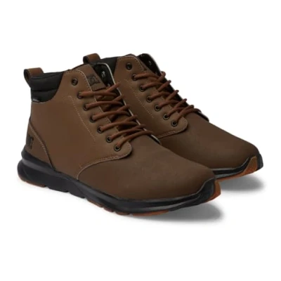 Afbeelding van DC Shoes Sneakers hoog, Heren, Maat: 40, Dbr dark brown Leer
