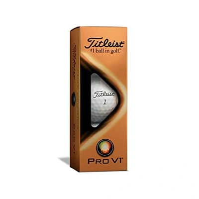 Afbeelding van TITLEIST Pro V1 ProV1 Nieuwe Golfballen 2021 Model Pack van 3 Mouwen