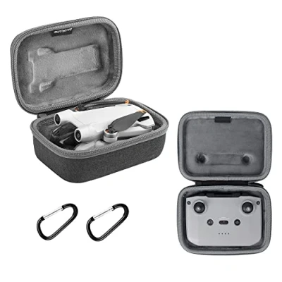 Afbeelding van Fututech Kit Opbergtas voor DJI Mini3 Mini 3 Pro en RC N1 koffer, beschermhoes drone afstandsbediening, krasbestendig, duurzaam, accessoires (Drone/RC N1)