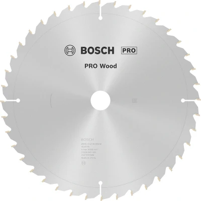 Afbeelding van Bosch Accessoires Cirkelzaagblad Optiline Wood 305 x 30 2,5 mm, 40 1st 2608640440