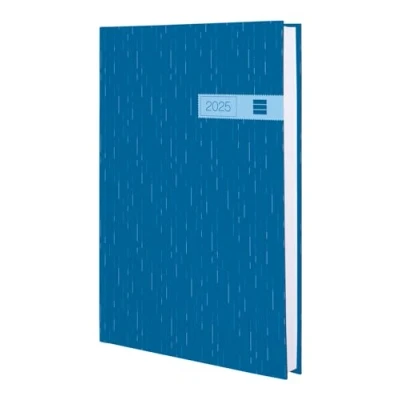 Afbeelding van Finocam Kalender Dynamic Porto 2025, 1 dag per pagina, januari 2025 december 12 maanden, blauw, Spaans
