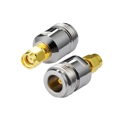 Afbeelding van Vecys RP SMA Male naar N Type Female Wifi Antenne Adapter voor Wlan Outdoor 4G Router Draadloze Bluetooth (2 stuks)