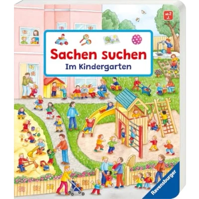 Afbeelding van Sachen suchen: Im Kindergarten