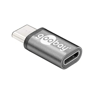 Afbeelding van Goobay 56635 usb c adapter zwart