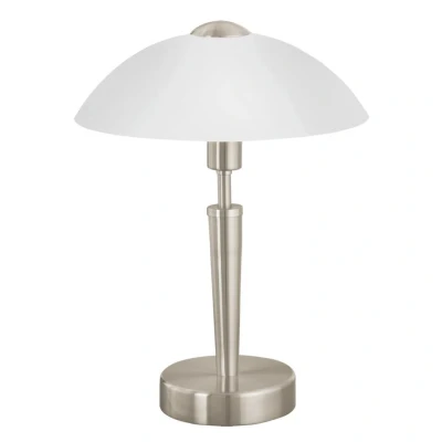 Afbeelding van EGLO Solo 1 Tafellamp E14 35 cm Grijs/Wit Dimbaar