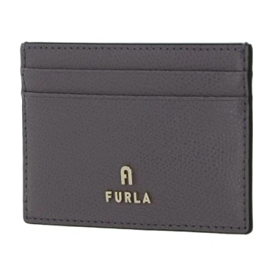 Afbeelding van FURLA Leren Kaarthouder Camelia Card Case Aura Paars