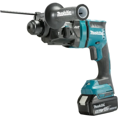 Afbeelding van Makita DHR182RTJ 18V Li Ion Accu SDS plus Combihamer Set (2x 5.0Ah Accu) 1,7J Koolborstelloos
