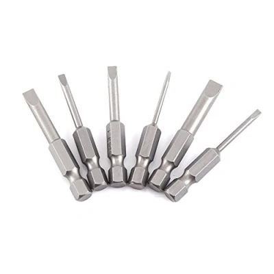 Afbeelding van 6 stks met een cacciaviet en punt diepdruk Set lega S2 magnetica 0,25 &quot;met incassato cagiaviet taglio 50 mm 2,0 6,0