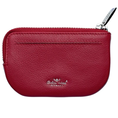 Afbeelding van Golden Head Leren Sleutelgeval Madrid Zipped Key Case Red Rood