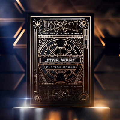 Afbeelding van theory11 Speel Star Wars Kaarten (Gold) Playing Cards