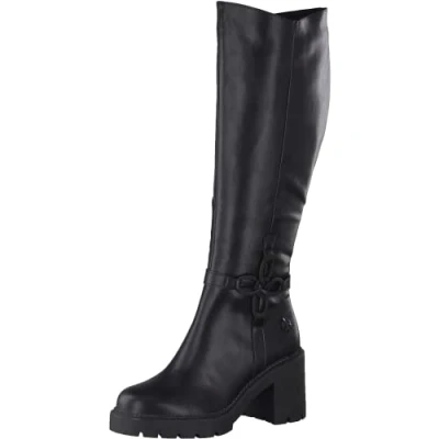 Afbeelding van Marco Tozzi Dames by Guido Maria Kretschmer 2 85606 39 kniehoge laarzen, zwart, EU