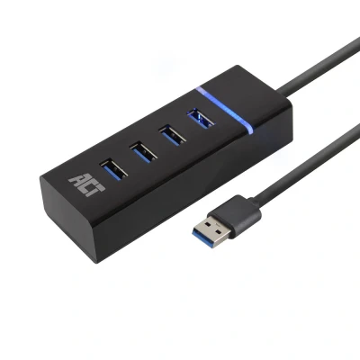 Afbeelding van Act cables AC6300 usb hub 3.2 met 4 a poorten