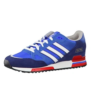 Afbeelding van Adidas ZX750 Low Top voor heren, Blue Bluebird Running White Ftw St Dark Slate F13, 47,50 EU