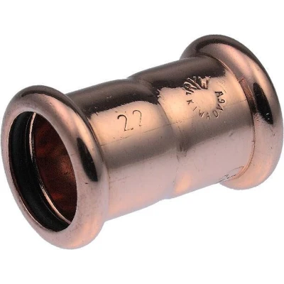 Afbeelding van VSH XPress Koper rechte koppeling 15 mm pers