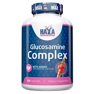 Afbeelding van Haya Labs Glucosamine Chondroitin &amp; MSM 120 ules