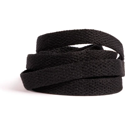 Afbeelding van GBG Sneaker Veters 160CM Zwart Black Schoenveters Laces Platte Veter