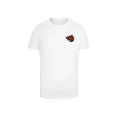 Afbeelding van Mister Tee Faithful Tshirt print, Heren, Maat: Small, White