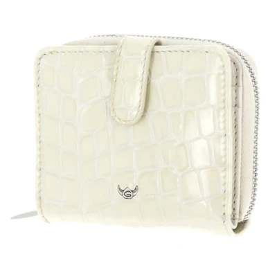 Afbeelding van Golden Head Portemonnee Cayenne RFID Protect Petite Billfold Coin Wallet with Snap Closure Cream Crème