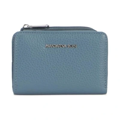 Afbeelding van Mandarina Duck Mellow Leather Wallet, reisaccessoires dames portemonnee, eenheidsmaat, Strijken., Eén maat