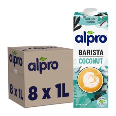 Afbeelding van Alpro Barista Coconut Opschuimmelk 8 x 1 Liter
