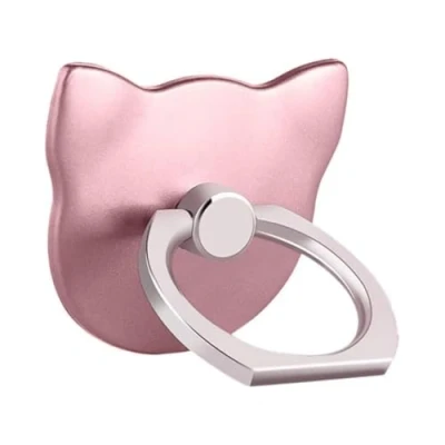 Afbeelding van MuStone Telefoonhouder, Mobiele Telefoon Vinger Ring Houder, Universele Smartphone Beugel Grip Kickstand voor iphone XS X 8 7 6 6S 5 5C 5S, Samsung Galaxy S9 S8 S7Edge S7 S6 Note 5, Tablet (Rose Gold)