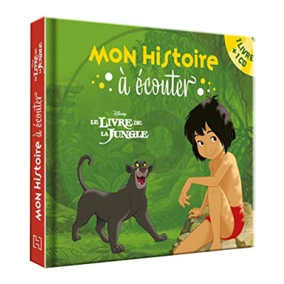 Afbeelding van LE Livre DE LA JUNGLE Mon histoire à écouter L&#039;histoire du film CD Disney