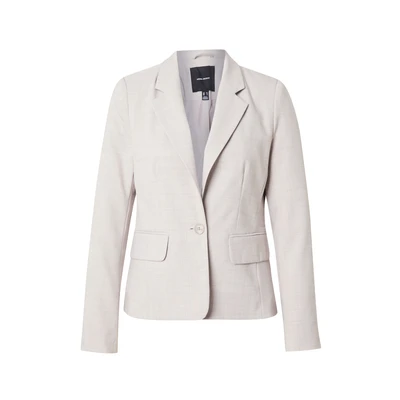Afbeelding van Vero Moda Vmcassidy SLIM Blazer, Dames, Maat: 34, Light grey